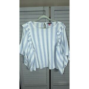 Vince Camuto Women's Striped Top Size L